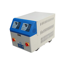 Two-machine integrated mold temperature machine